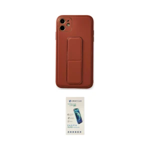 ieg™ iPhone 12 Kılıf Akış Doku - Şeffaf Pasifik Cam Ekran Koruyucu