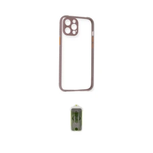 ieg™ iPhone 12 Kılıf Nova Asil Özel Seri - Siyah Joko Magic 5D Hayalet Cam