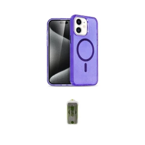ieg™ iPhone 12 Kılıf Nova Asil Prime - Siyah Joko Magic 5D Hayalet Cam