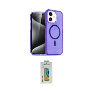 ieg™ iPhone 12 Kılıf Nova Asil Prime - Siyah Polymer Nano Ekran Koruyucu