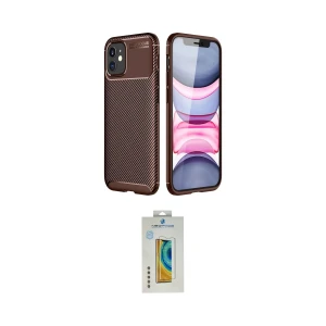 ieg™ iPhone 12 Mini Kılıf Eksen Form Prime - Siyah Polymer Nano Ekran Koruyucu