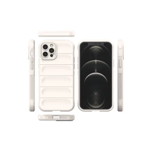 ieg™  iPhone 12 Pro Kılıf Optimum Silikon - Krem