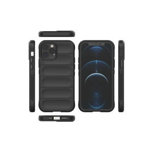 ieg™  iPhone 12 Pro Kılıf Optimum Silikon - Siyah