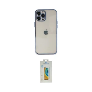 ieg™ iPhone 12 Pro Kılıf Vadi Minimal - Siyah Polymer Nano Ekran Koruyucu