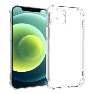 ieg™ İphone 12 Pro Max 6.7 Anti-drop Silikon Kılıf Kamera Korumalı Şeffaf Silikon Kılıf