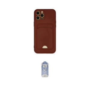 ieg™ iPhone 12 Pro Max Kılıf Vadi Çizgi Prime - Siyah Joko Magic 5D Cam