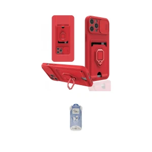 ieg™ iPhone 12 Pro Max Kılıf Vadi Form Prime - Siyah Joko Magic 5D Cam