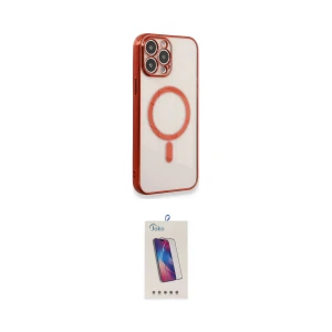 ieg™ iPhone 13 Pro Max Kılıf Doruk Minimal - Siyah Joko 5D Cam