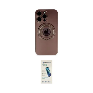 ieg™ iPhone 13 Pro Max Kılıf Eksen Klasik Prime - Şeffaf Pasifik Cam Ekran Koruyucu