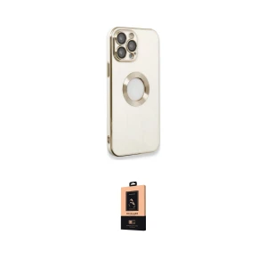 ieg™ iPhone 13 Pro Max Kılıf İz Form Serisi - Şeffaf Maxco Cam Ekran Koruyucu