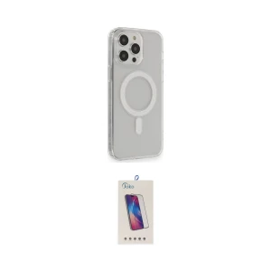 ieg™ iPhone 13 Pro Max Kılıf Pusula Çizgi Koleksiyonu - Siyah Joko 5D Cam