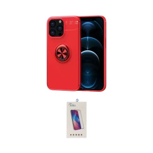 ieg™ iPhone 13 Pro Max Kılıf Yankı Form Prime - Siyah Joko 5D Cam