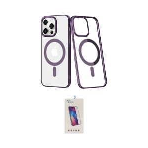 ieg™ iPhone 13 Pro Max Kılıf Yörünge Minimal - Siyah Joko 5D Cam