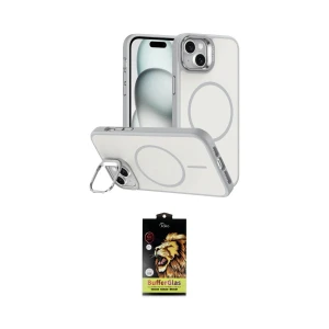 ieg™ iPhone 14 Kılıf Çekirdek Klasik - Siyah Buffer Cam Ekran Koruyucu