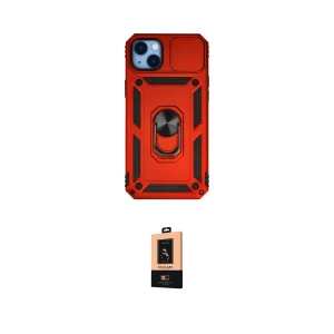 ieg™ iPhone 14 Plus Kılıf Ahenk Klasik - Şeffaf Maxco Cam Ekran Koruyucu