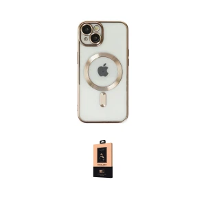 ieg™ iPhone 14 Plus Kılıf Nova Işık Özel Seri - Şeffaf Maxco Cam Ekran Koruyucu