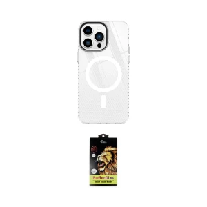 ieg™ iPhone 14 Pro Kılıf Doruk Prime - Siyah Buffer Cam Ekran Koruyucu