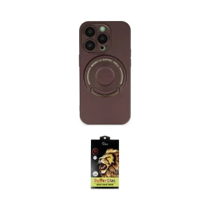 ieg™ iPhone 14 Pro Kılıf Eksen Klasik Prime - Siyah Buffer Cam Ekran Koruyucu