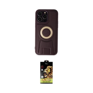 ieg™ iPhone 14 Pro Kılıf Kıvılcım Form Özel Seri - Siyah Buffer Cam Ekran Koruyucu