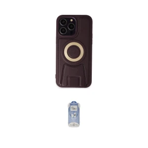 ieg™ iPhone 14 Pro Kılıf Kıvılcım Form Özel Seri - Siyah Joko Magic 5D Cam