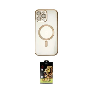 ieg™ iPhone 14 Pro Kılıf Nova Işık Özel Seri - Siyah Buffer Cam Ekran Koruyucu