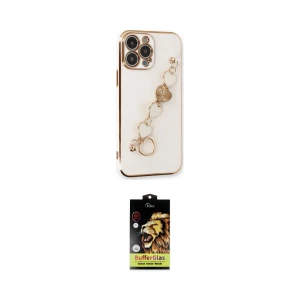 ieg™ iPhone 14 Pro Kılıf Nova Işık Prime - Siyah Buffer Cam Ekran Koruyucu