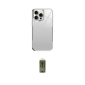 ieg™ iPhone 14 Pro Kılıf Odak Doku - Siyah Joko Magic 5D Hayalet Cam