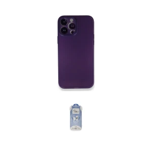 ieg™ iPhone 14 Pro Kılıf Yadigar Yansıma Serisi - Siyah Joko Magic 5D Cam