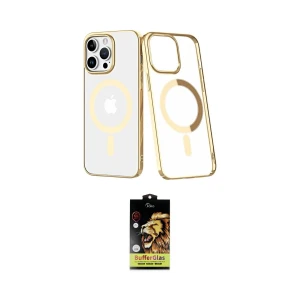 ieg™ iPhone 14 Pro Kılıf Yörünge Minimal - Siyah Buffer Cam Ekran Koruyucu
