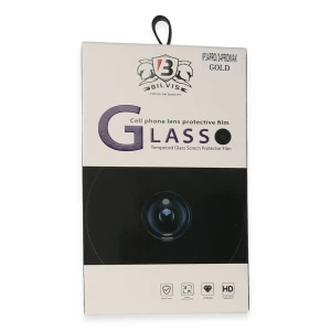 ieg™  iPhone 14 Pro Max Bilvis Titan Kamera Lens - Gold