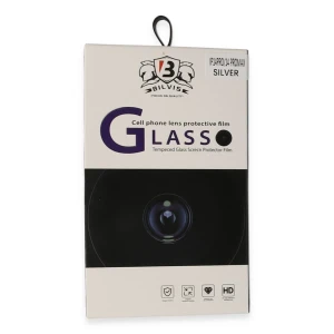 ieg™  iPhone 14 Pro Max Bilvis Titan Kamera Lens - Gümüş
