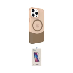 ieg™ iPhone 14 Pro Max Kılıf Çekirdek Asil Özel Seri - Siyah Joko 5D Cam