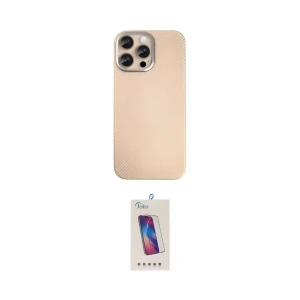 ieg™ iPhone 14 Pro Max Kılıf Eksen Prime - Siyah Joko 5D Cam