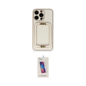 ieg™ iPhone 14 Pro Max Kılıf Kozmos Minimal Prime - Siyah Joko 5D Cam