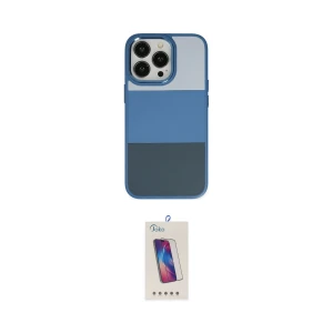 ieg™ iPhone 14 Pro Max Kılıf Kutup Özel Seri - Siyah Joko 5D Cam