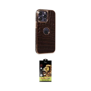 ieg™ iPhone 14 Pro Max Kılıf Ufuk Form Prime - Siyah Buffer Cam Ekran Koruyucu
