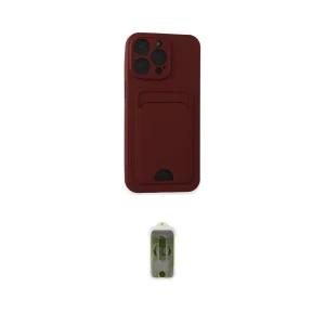 ieg™ iPhone 14 Pro Max Kılıf Vadi Çizgi Prime - Siyah Joko Magic 5D Hayalet Cam