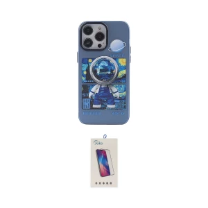 ieg™ iPhone 14 Pro Max Kılıf Zirve Form Özel Seri - Siyah Joko 5D Cam