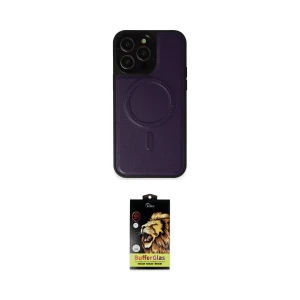 ieg™ iPhone 14 Pro Max Kılıf Zirve Işık Serisi - Siyah Buffer Cam Ekran Koruyucu