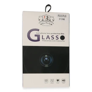 ieg™  iPhone 15 Bilvis Titan Kamera Lens - Pembe