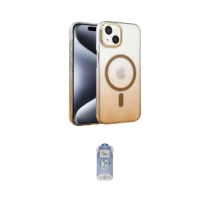 ieg™ iPhone 15 Plus Kılıf Ahenk Doku Özel Seri - Siyah Joko Magic 5D Cam