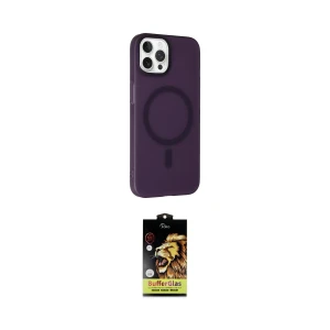ieg™ iPhone 15 Pro Kılıf Çekirdek Modern Prime - Siyah Buffer Cam Ekran Koruyucu
