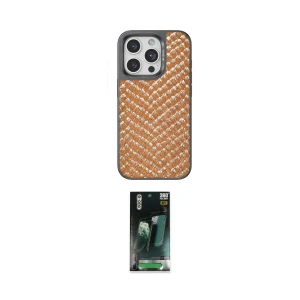 ieg™ iPhone 15 Pro Kılıf Vadi Özel Seri - Siyah 360 Mat Full Body Arka Koruyucu