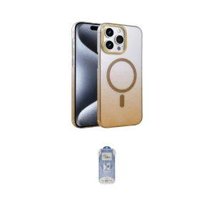 ieg™ iPhone 15 Pro Max Kılıf Ahenk Doku Özel Seri - Siyah Joko Magic 5D Cam