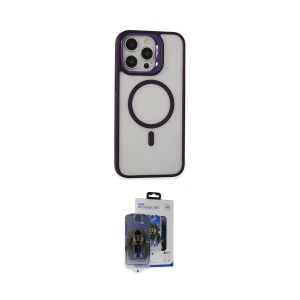 ieg™ iPhone 15 Pro Max Kılıf Ahenk Klasik Özel Seri - Siyah Vanessa Magic Cam