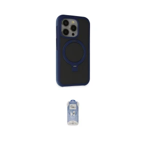 ieg™ iPhone 15 Pro Max Kılıf Ahenk Yansıma Özel Seri - Siyah Joko Magic 5D Cam