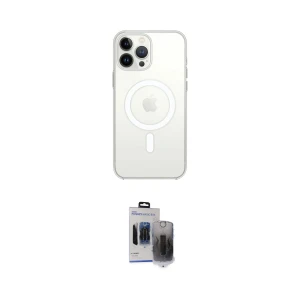 ieg™ iPhone 15 Pro Max Kılıf Ahenk Yansıma Prime - Siyah Vanessa Magic Hayalet Cam
