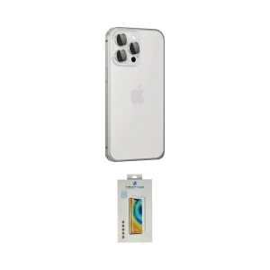 ieg™ iPhone 15 Pro Max Kılıf Eksen Form Serisi - Siyah Polymer Nano Ekran Koruyucu