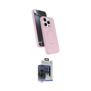 ieg™ iPhone 15 Pro Max Kılıf İz Işık Koleksiyonu - Siyah Vanessa Magic Cam
