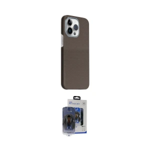 ieg™ iPhone 15 Pro Max Kılıf Kozmos Klasik Prime - Siyah Vanessa Magic Cam